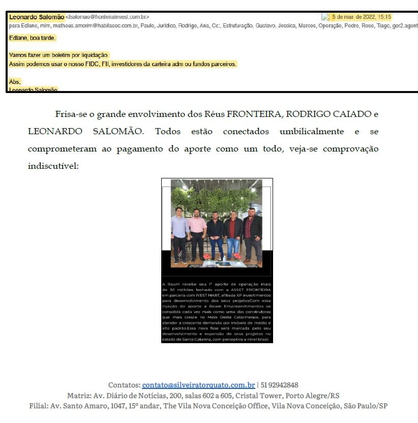 Documento 2 - Evidências do Modus Operandi